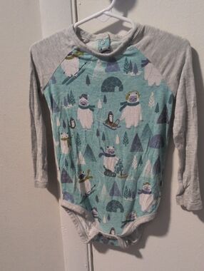 Little Sleepies Baby Onesie